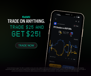 ProphetX: trade $10 and get $20 with code FLPREDICTS